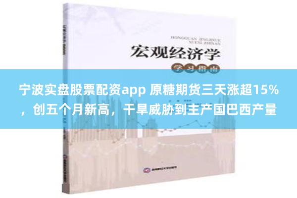 宁波实盘股票配资app 原糖期货三天涨超15%，创五个月新高，干旱威胁到主产国巴西产量