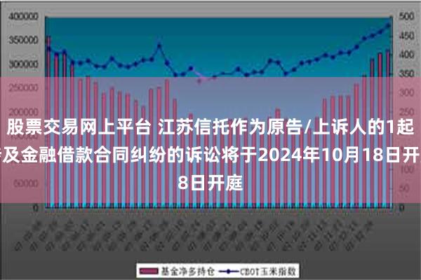 股票交易网上平台 江苏信托作为原告/上诉人的1起涉及金融借款合同纠纷的诉讼将于2024年10月18日开庭