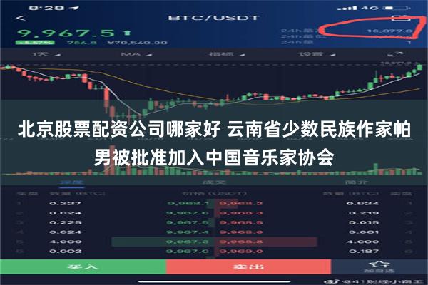 北京股票配资公司哪家好 云南省少数民族作家帕男被批准加入中国音乐家协会